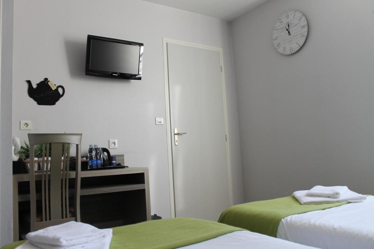 Hotel Du Centre Soustons Exteriör bild